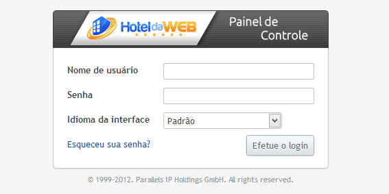 login-painel-plesk-11